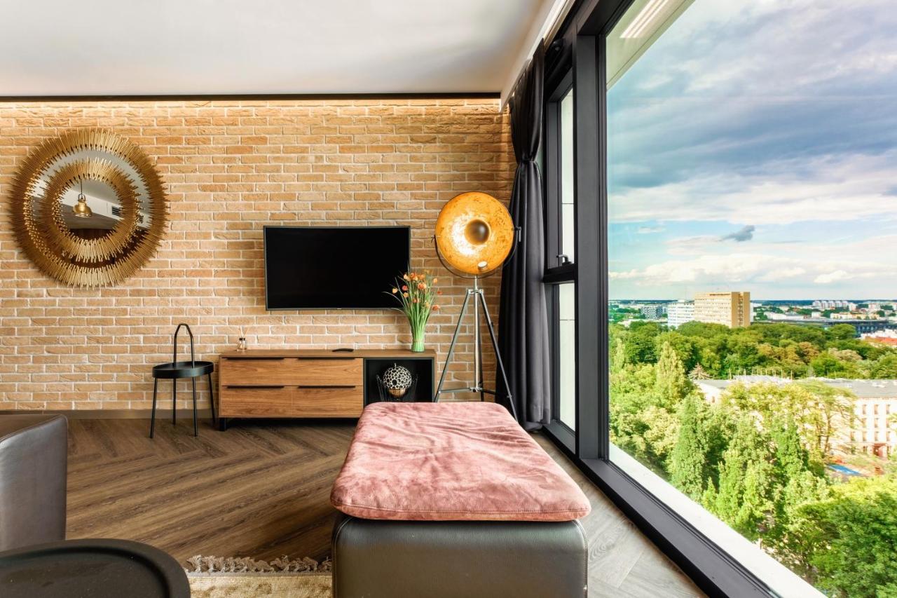 Skyview Suite - Niepowtarzalny Widok I Basen Lublin Kültér fotó