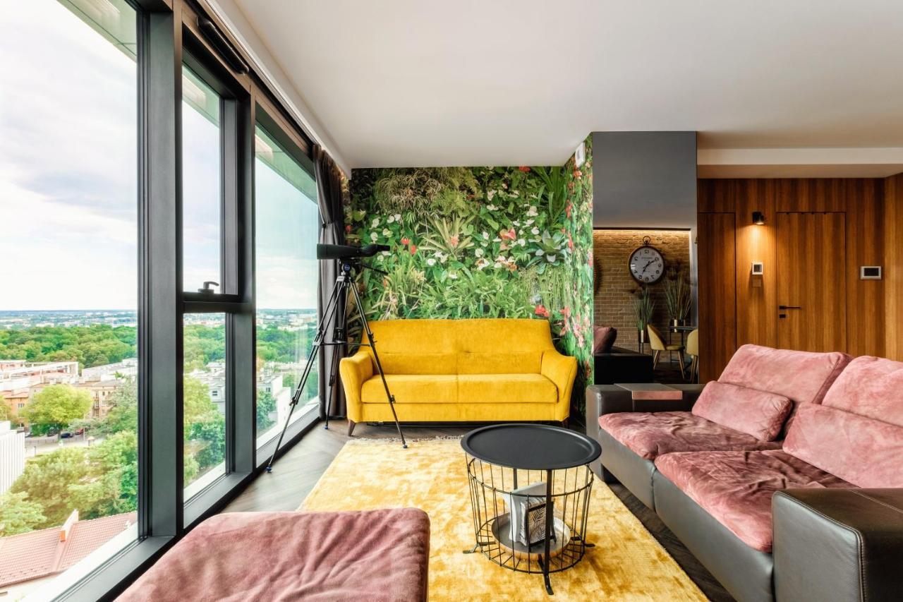 Skyview Suite - Niepowtarzalny Widok I Basen Lublin Kültér fotó