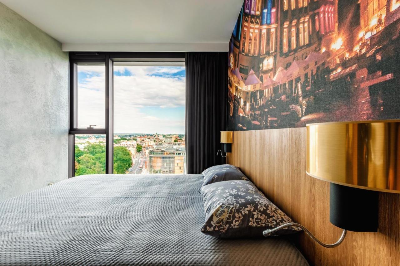 Skyview Suite - Niepowtarzalny Widok I Basen Lublin Kültér fotó